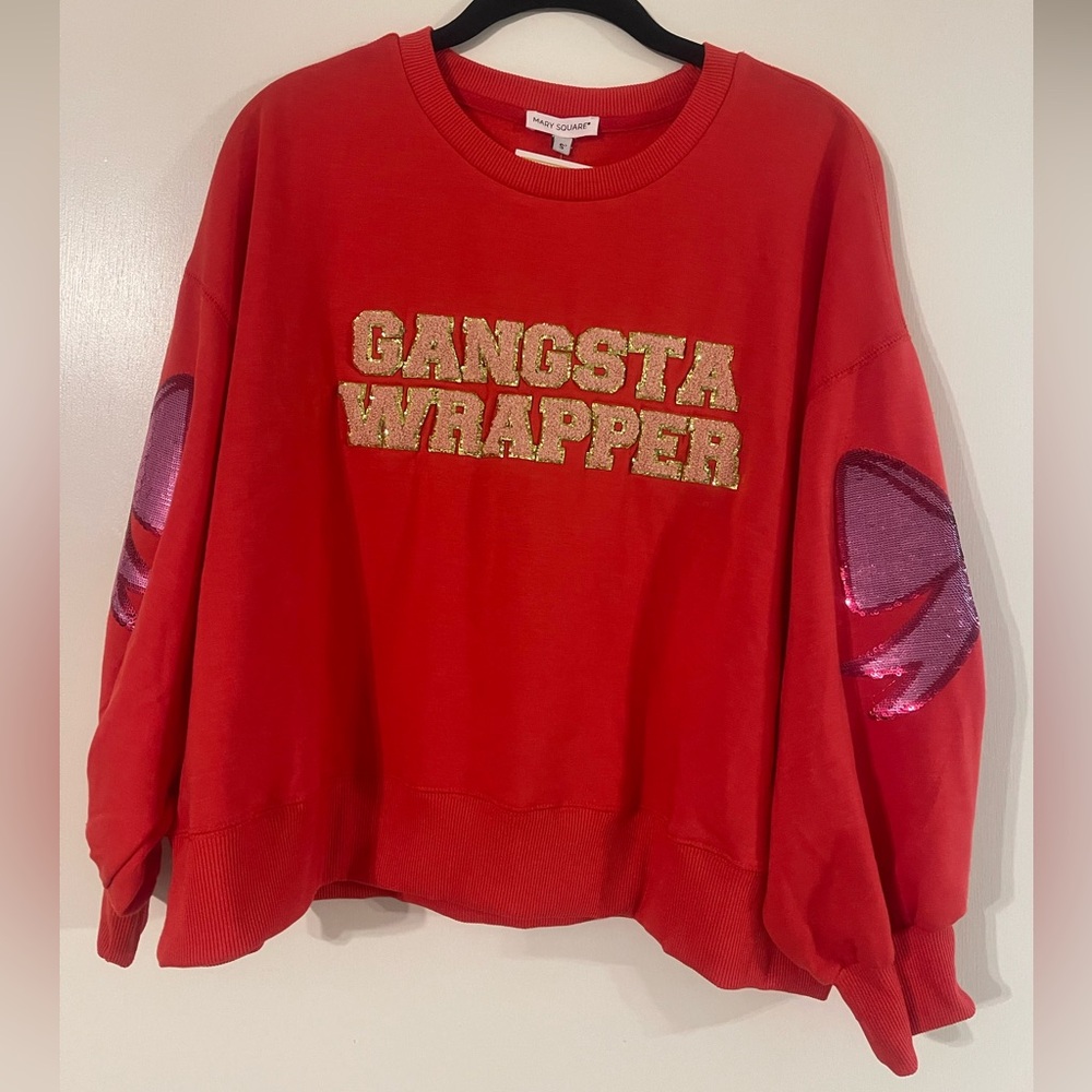 Mary Square Christmas sweater